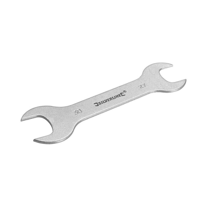 Silverline Double-Ended Gas Bottle Spanner 27 & 30mm Silverline - Town Tools 