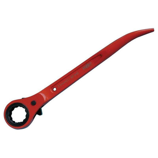 Priory 601 Short Ratchet Podger Spanner 21mm Priory - Town Tools