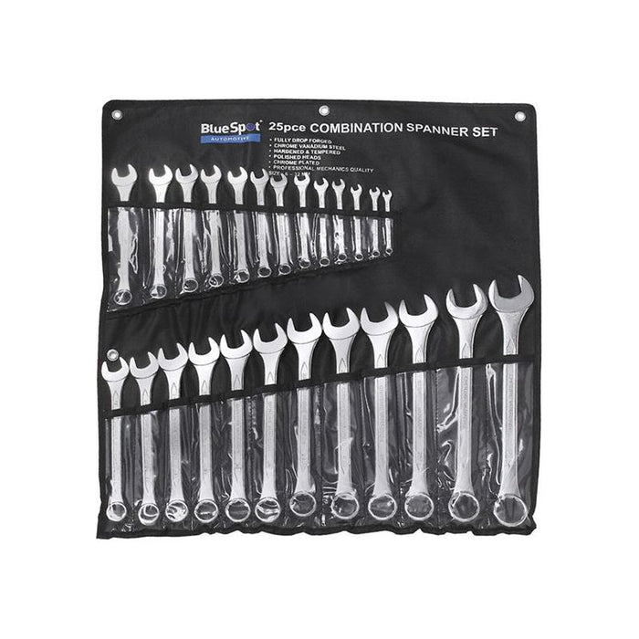 Bluespot Tools Combination Spanner Set, 25 Piece BlueSpot Tools - Town Tools