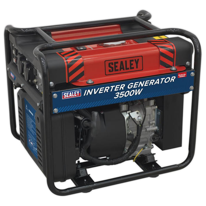 Sealey Inverter Generator 3500W 230V 4-Stroke Engine GI3500