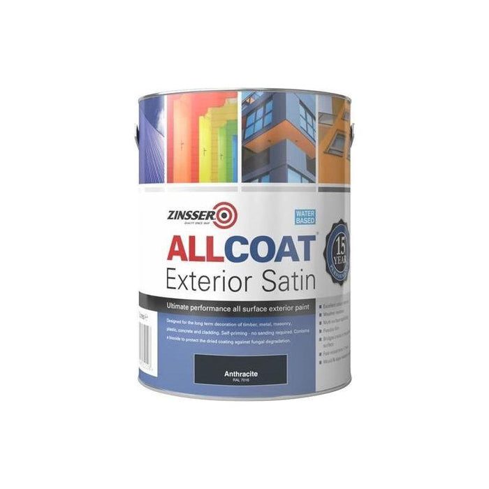 Zinsser AllCoat® Exterior Anthracite 2.5 litre Zinsser - Town Tools