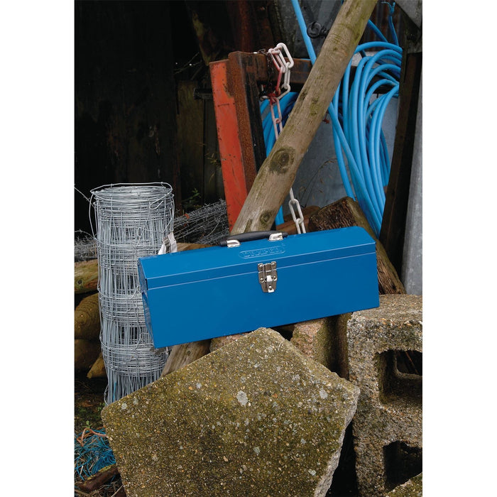 Draper Barn Type Tool Box with Tote Tray, 485mm 86675