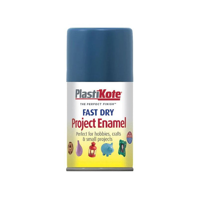 Plastikote Fast Dry Enamel Aerosol Harbour Blue 100ml PlastiKote - Town Tools