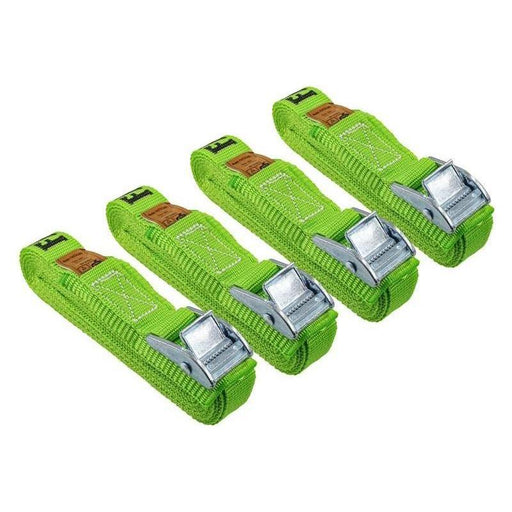 Faithfull Cam Buckle Tie-Downs 5m x 25mm, 4 Piece Faithfull - Town Tools