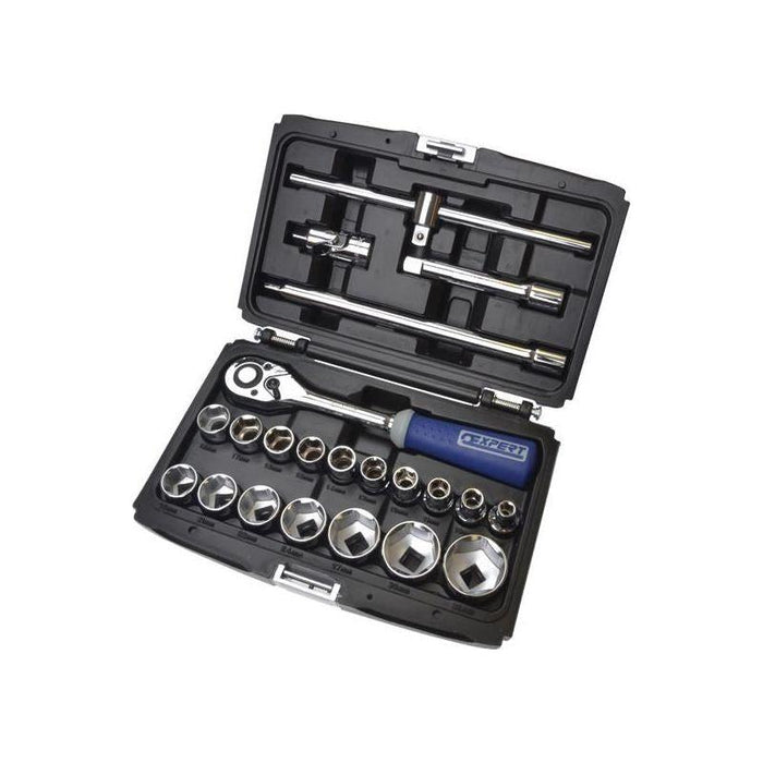 Expert 1/2in Drive Socket & Accessory Set, 22 Piece Expert - Town Tools