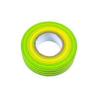 Tool Connection Green & Yellow PVC Insulation Tape 19mm x 20m 1pc 36891