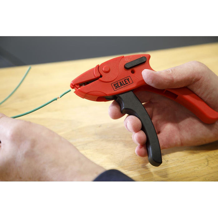 Sealey Automatic Pistol Grip Wire Stripping Tool AK2269 Sealey - Town Tools 