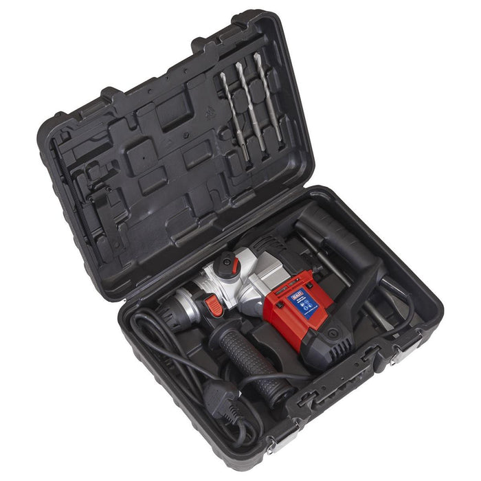 Sealey 26mm SDS Plus Rotary Hammer Drill 900W/230V SDSPLUS26 Sealey - Town Tools 
