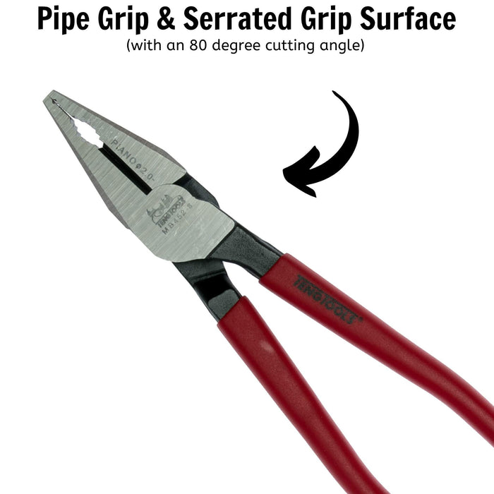 Teng Tools Heavy Duty Combination Plier 200mm Teng Tools - Town Tools 