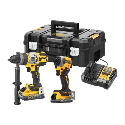 Dewalt Power Tools DCK2052H1 Twin Kit 18V 1 x 1.7Ah & 1 x 5.0Ah Li-ion DeWALT Power Tools - Town Tools