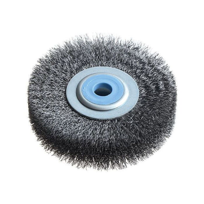 Lessmann Wheel Brush D80mm x W18-20 x 10 Bore Steel Wire 0.20 Lessmann - Town Tools