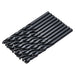 Draper Black HSS Drill Bit, 4.5mm x 80mm (Pack of 10) Draper - Town Tools