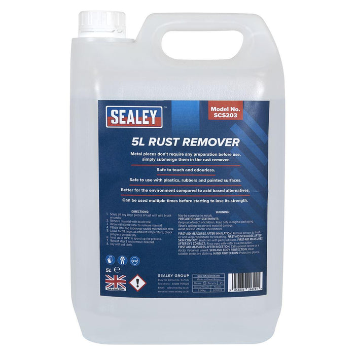 Sealey Rust Remover 5L SCS203 Sealey - Town Tools 