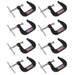 Sealey Junior C-Clamp Set 28mm x 28mm 8pc GCC05 Sealey - Town Tools 