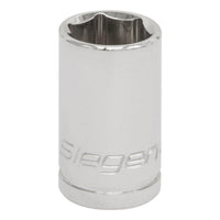 Sealey WallDrive Socket 12mm 3/8"Sq Drive S0579