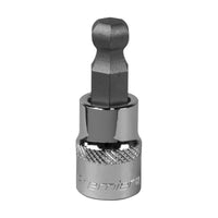 Sealey Ball-End Hex Socket Bit 10mm 3/8"Sq Drive SBBH008