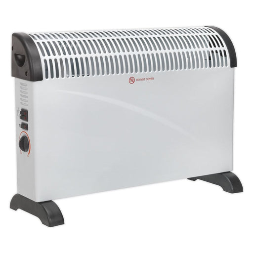 Sealey Convector Heater 2000W 3 Heat Settings Thermostat Turbo Fan CD2005T Sealey - Town Tools 