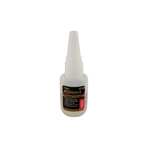 Connect Premium Superglue, Clear 20g 12pc 35202 Tool Connection - Town Tools 