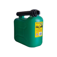 Silverhook Unleaded Petrol Can & Spout Green 5 litre