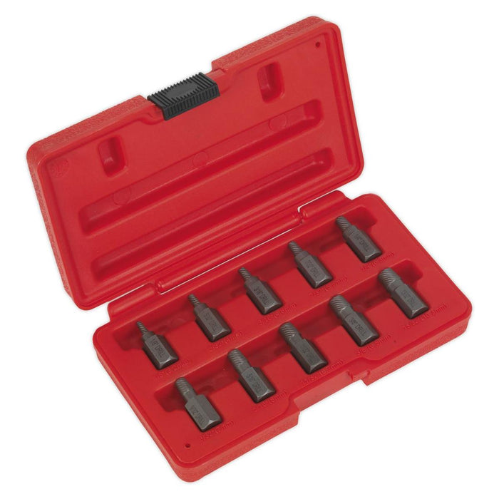 Sealey Multi-Spline Screw Extractor Set 10pc AK8181