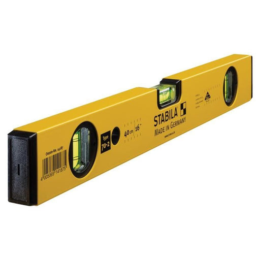 Stabila 70-2-60 Double Plumb Spirit Level 3 Vial 60cm Stabila - Town Tools