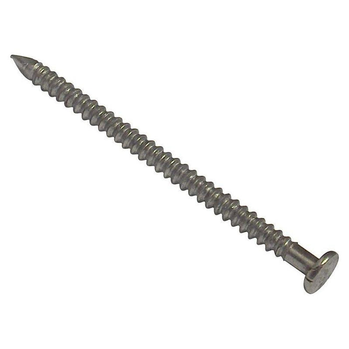 Forgefix Annular Ring Shank Nail Bright Finish 40mm Bag Weight 500g ForgeFix - Town Tools