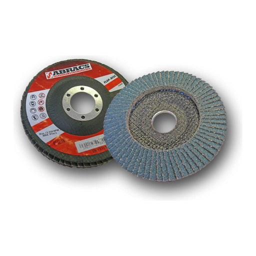 Connect Abracs Zirconium Flap Discs 115mm x P40 5pc 32082 Tool Connection - Town Tools 