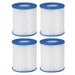 Dellonda Swimming Pool Filter Cartridge - Pack of 4 DL116 Dellonda - Town Tools 