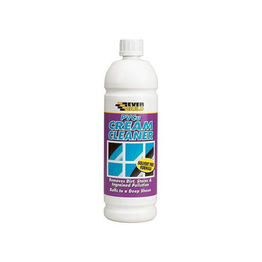 Everbuild Sika PVCu Cream Cleaner 1L Everbuild Sika - Town Tools