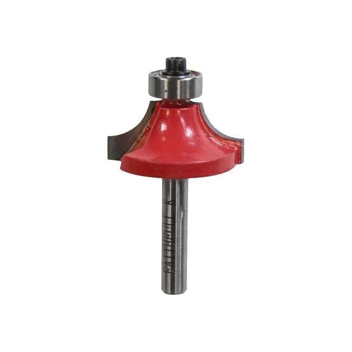 Faithfull Router Bit TCT Rounding Over 15.8mm x 9.5mm 1/4in Shank Faithfull - Town Tools