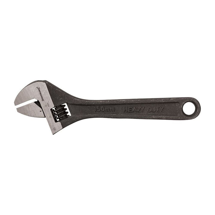 Silverline Expert Adjustable Wrench Length 150mm - Jaw 17mm Silverline - Town Tools 