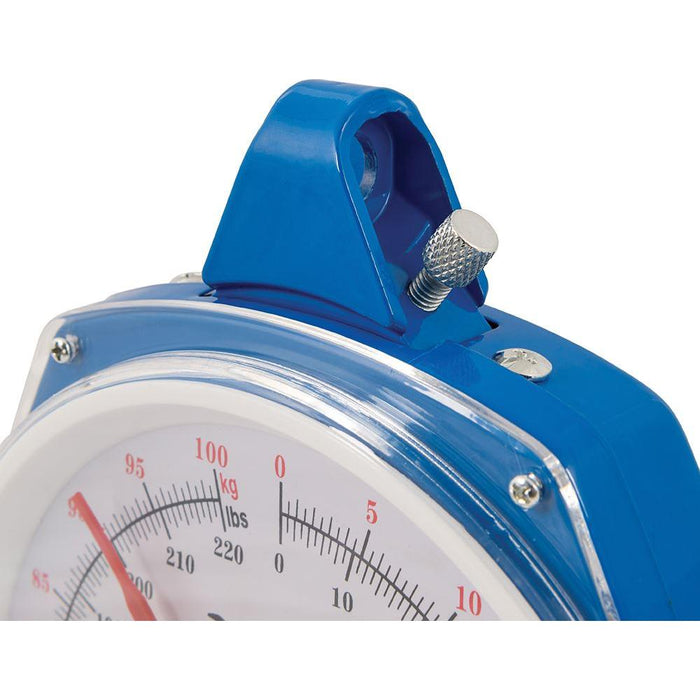 Silverline Hanging Scales Heavy Duty 100kg Silverline - Town Tools 