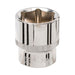 Silverline Socket 1/2" Drive 6pt Metric 28mm Silverline - Town Tools 