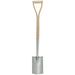 Draper Heritage Stainless Steel Border Spade with Ash Handle 99012 Draper - Town Tools 