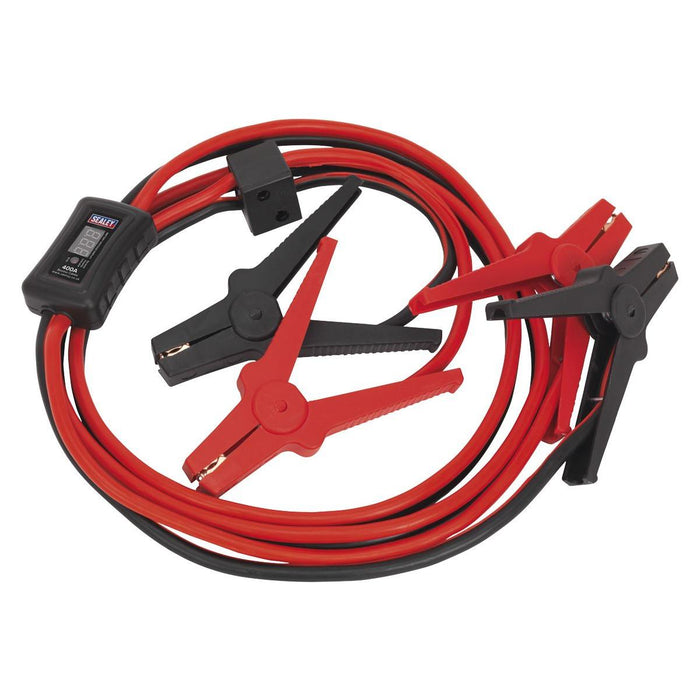 Sealey Booster Cables 16mmï x 3m 400A with Electronics Protection BC16403SR Sealey - Town Tools 