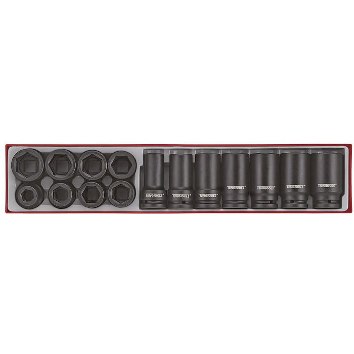 Teng Tools 3/4" Impact Socket Set DIN TTX4 15 Pieces Teng Tools - Town Tools 