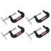 Sealey Junior C-Clamp Set 51mm x 32mm 4pc GCC06 Sealey - Town Tools 