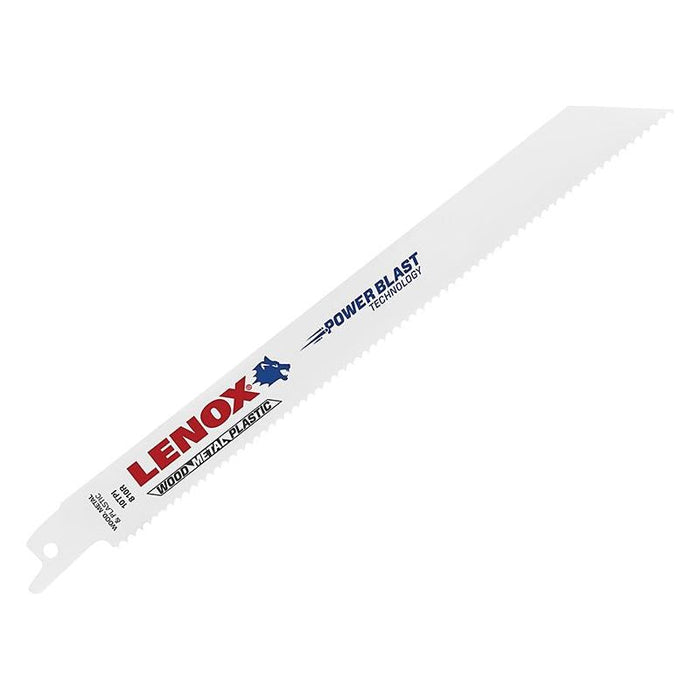 Lenox 20580-810R General Purpose Reciprocating Saw Blade 200mm 10 TPI (Pack 5) LENOX - Town Tools