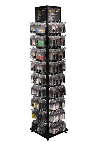 Connect Trim Clip Tower Stand c/w 484 Clam Packs & 12 Laser Tools 36815 Laser - Town Tools 