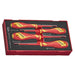 Teng Tools Insulated Screwdriver Set PH/PZ FOAM1 4 Pieces Teng Tools - Town Tools 