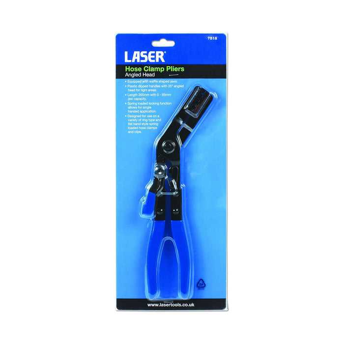 Laser Hose Clamp Pliers - Angled 35 7518