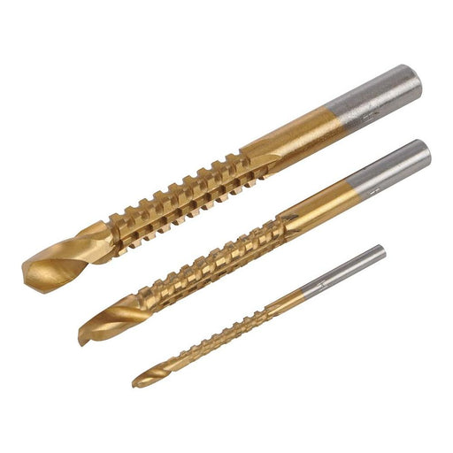 Silverline Drill Saw Set 3pce 3, 6 & 8mm Silverline - Town Tools 