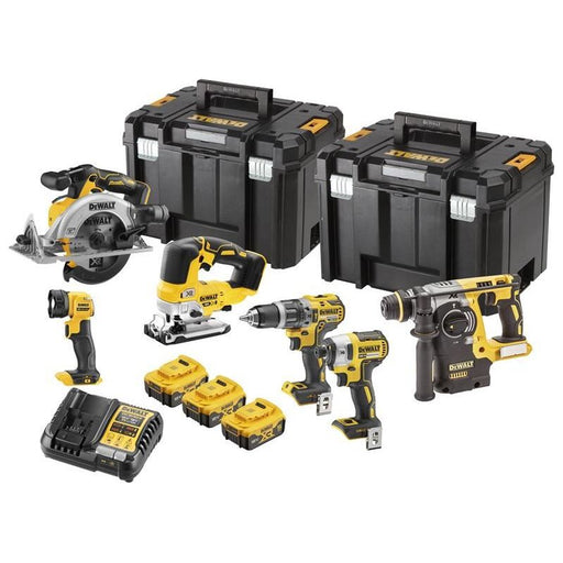 Dewalt Power Tools DCK690P3T XR Brushless 6 Piece Kit 18V 3 x 5.0Ah Li-ion DeWALT Power Tools - Town Tools