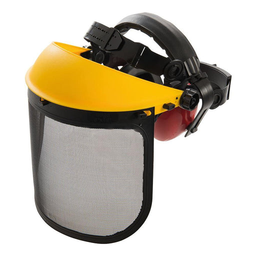 Silverline Mesh Forestry Hat Flip-Up - SNR 22dB Silverline - Town Tools 