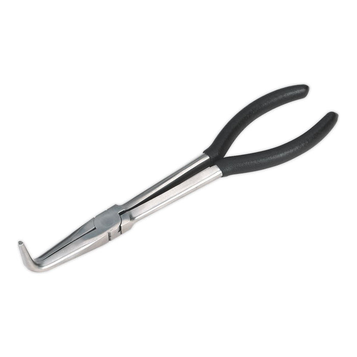 Sealey Needle Nose Pliers 275mm 90 Angle Nose S0435 Siegen by Sealey - Town Tools 