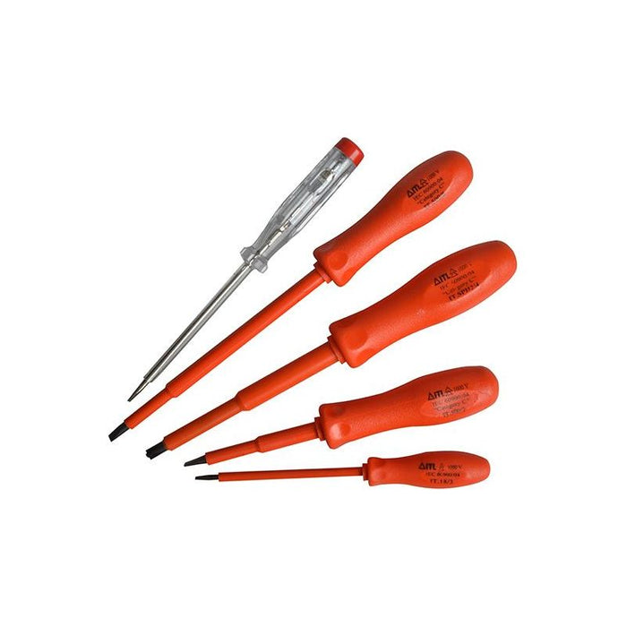 Itl Insulated Insulated Screwdriver Set, 5 Piece ITL Insulated - Town Tools