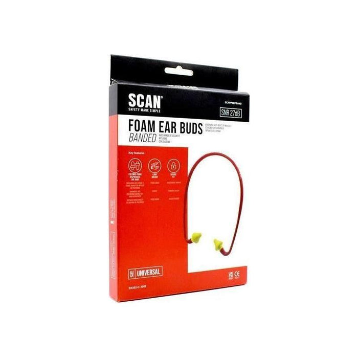 Scan Banded Foam Ear Bud Scan - Town Tools