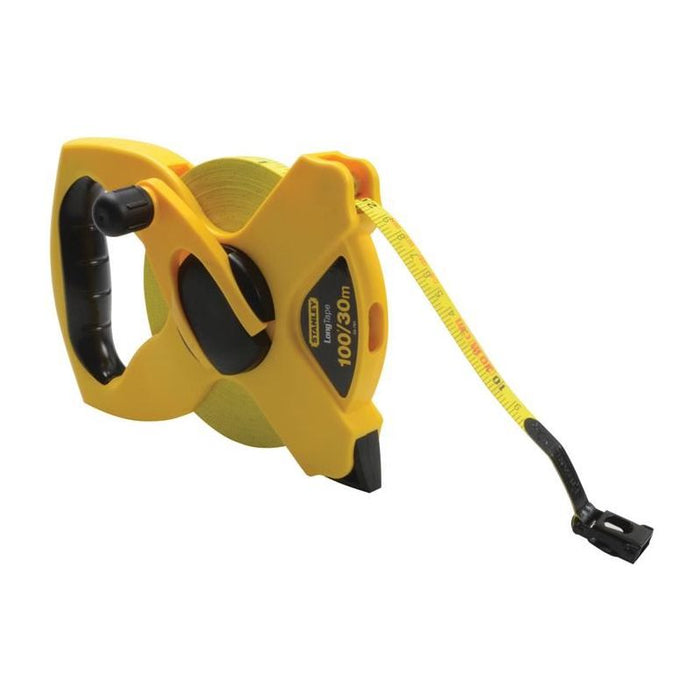 Stanley® Hand Tools Open Reel Fibreglass Tape 30m/100ft (Width 13mm) STANLEY® Hand Tools - Town Tools