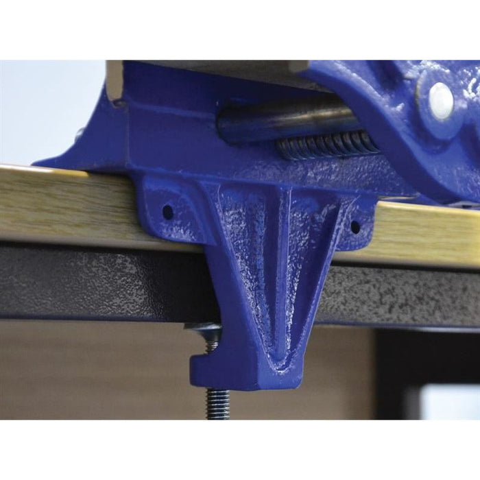 Faithfull Woodcraft Vice 150mm (6in) - Clamp Mount Faithfull - Town Tools
