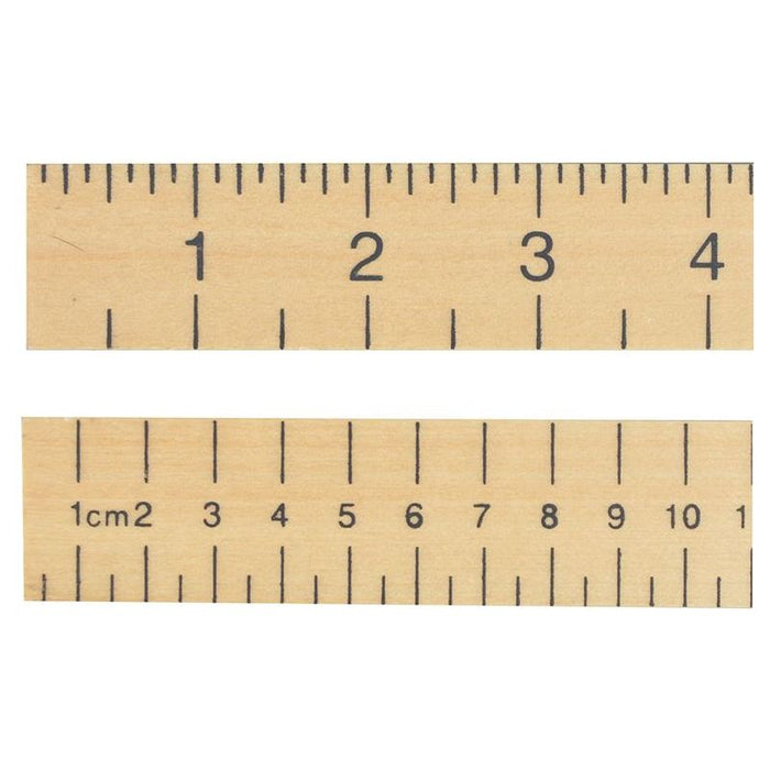 R.S.T. Hardwood 1 Metre Stick Plain R.S.T. - Town Tools